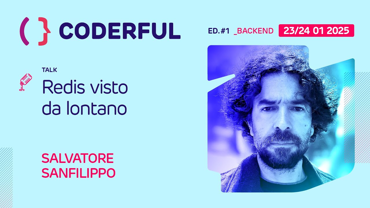 Redis visto da lontano - Salvatore Sanfilippo