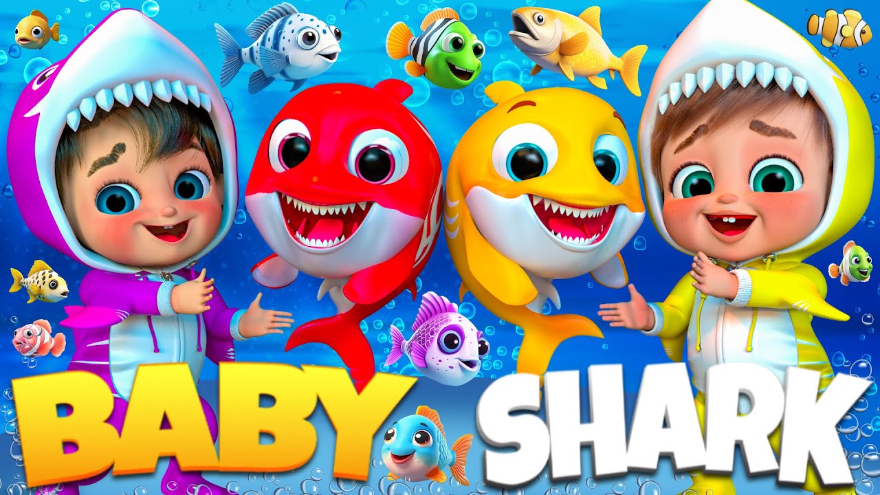 Deep Sea Fun with Baby Shark! | Kids Songs | More Songs | Coco Shark Nursery Rhymes #babysharkdance