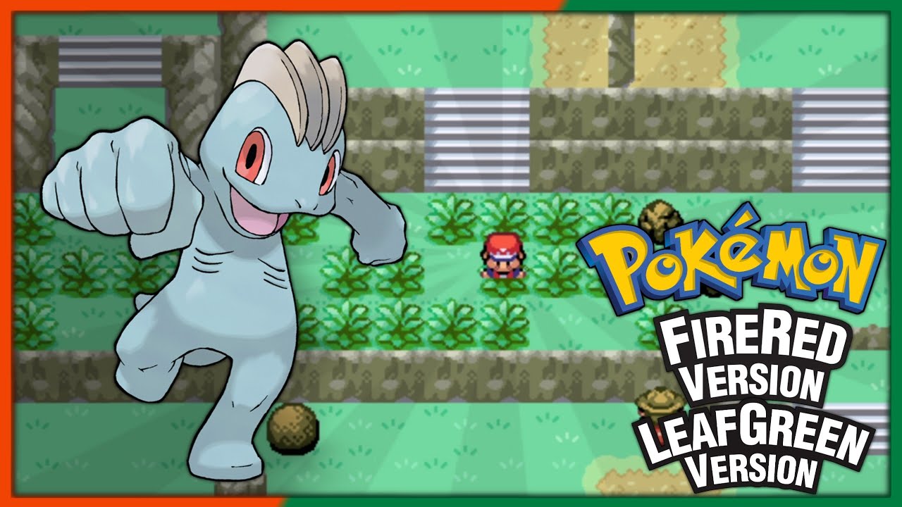 How to find Machop in Pokemon Fire Red & Leaf Green