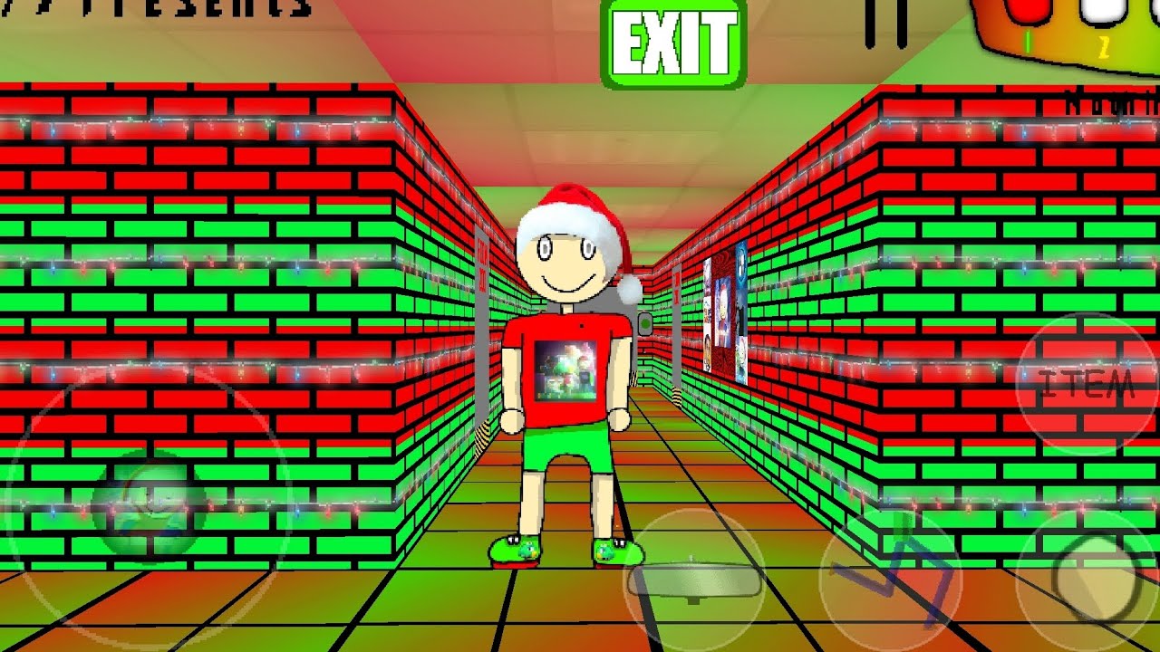 Dino Basics Tv's Basics Christmas Edition Android (Baldi's Basics Mods)