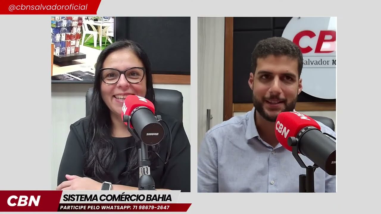 🎙️ CBN SISTEMA COMÉRCIO BAHIA – 14H AO VIVO | 12/02/2026 | Participe pelo WhatsApp (71) 98679-2647