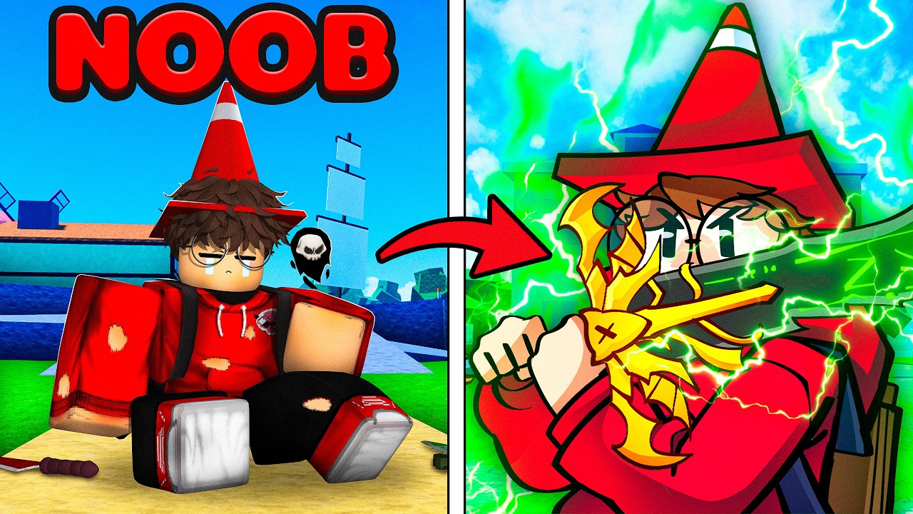 Revivi uma CONTA ABANDONADA no Blox Fruits!