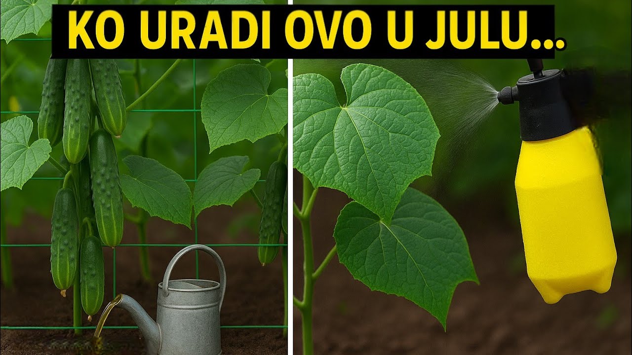 Ko ovo URADI u julu – Bere Krastavce do septembra!