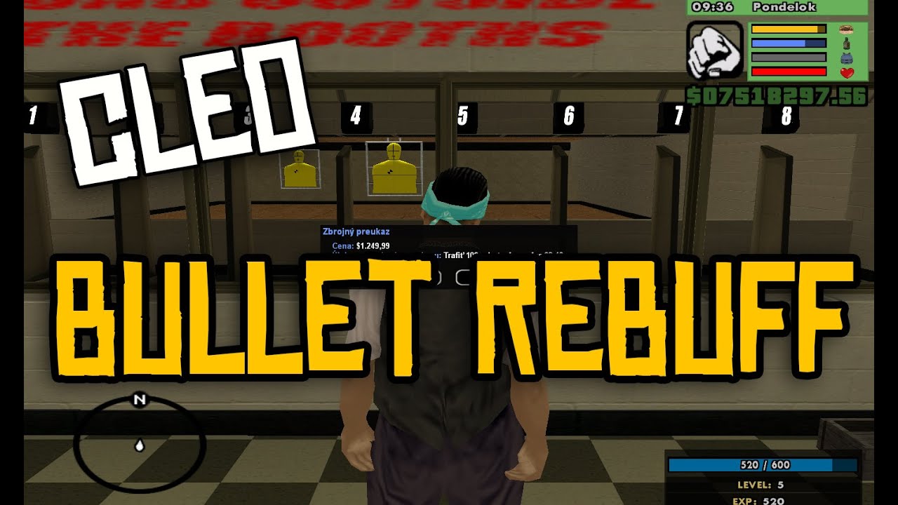 [CLEO] Bullet Rebuff - SAMP