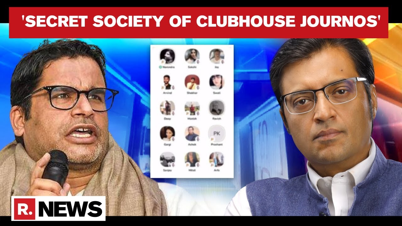 Arnab Goswami Reacts To Leaked Prashant Kishor-Clubhouse Journo Tape, Says 'They've Been Exposed'