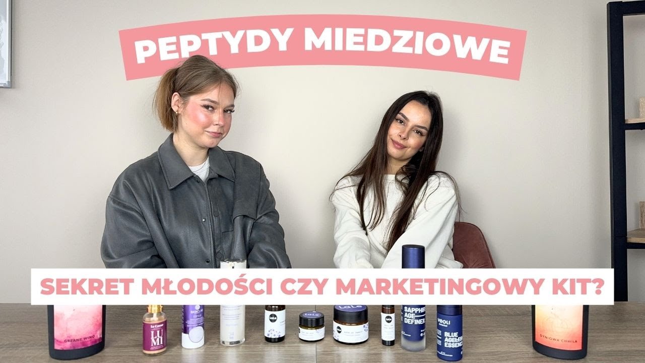 PEPTYDY MIEDZIOWE: sekret młodości czy marketingowy kit? | BasicLab, Sensum Mare, Veoli Botanica 🎬