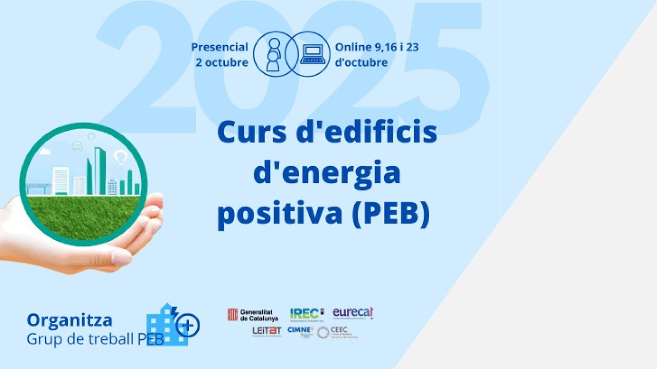 Curs d'edificis d'energia positiva (PEB) 2025 - 4a sessió. Casos exemplars