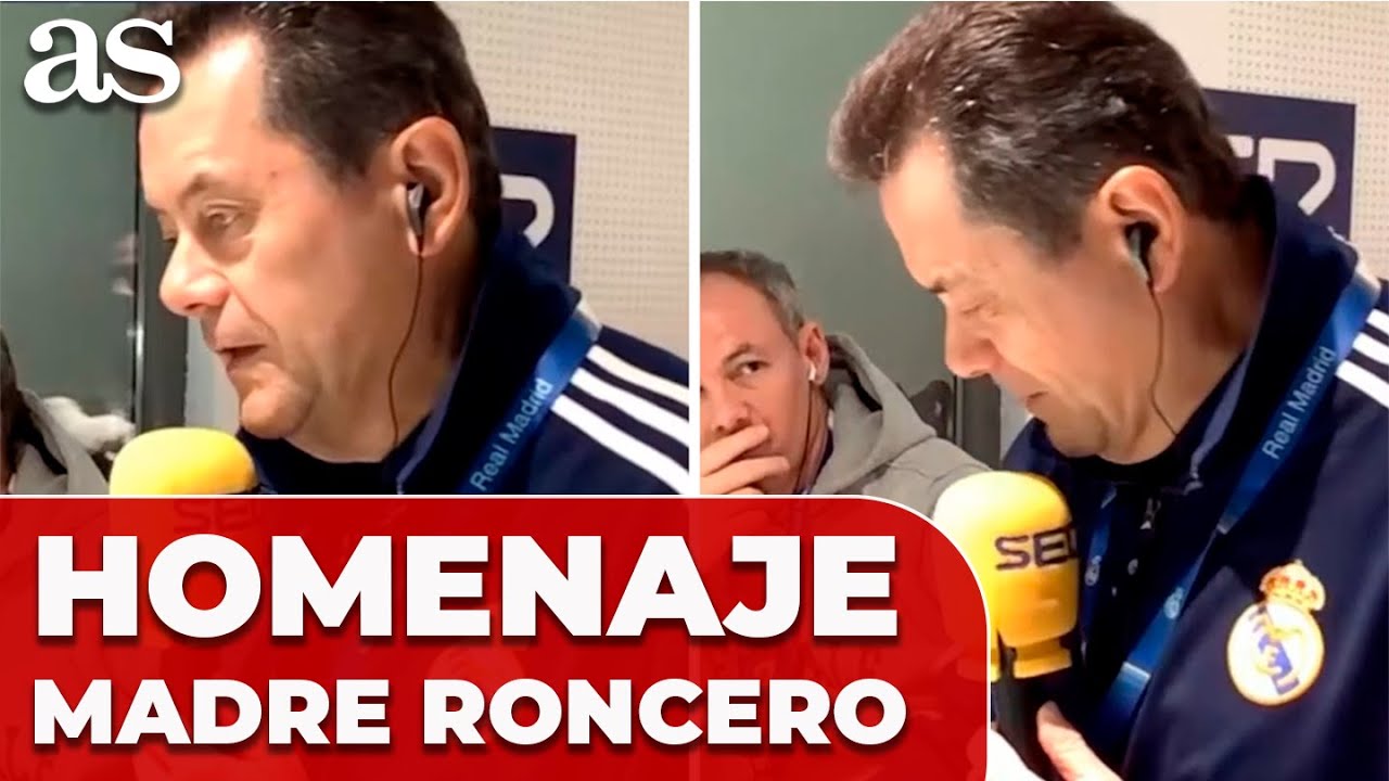 El momento más EMOTIVO de TOMÁS RONCERO: el HOMENAJE tras el fallecimiento de su madre