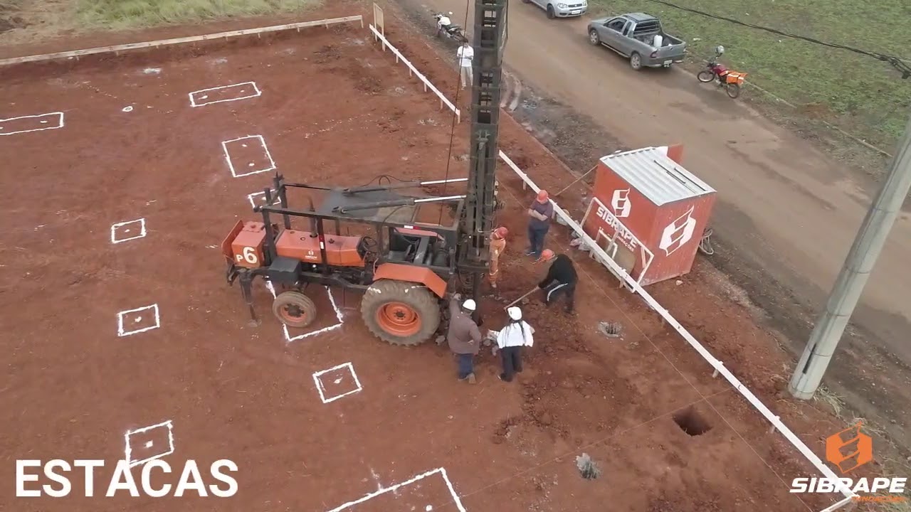 Fundação Completa- Galpão Industrial