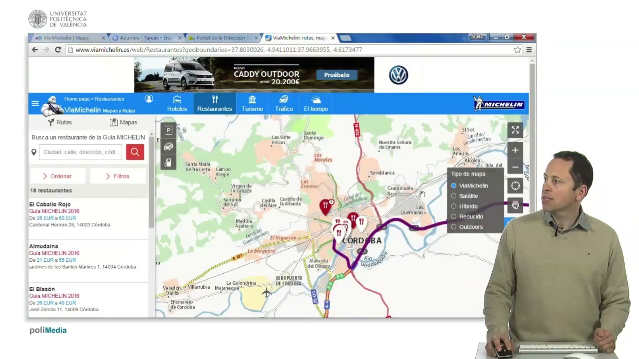 3.11 Michelin Route Planner | 24/97 | UPV