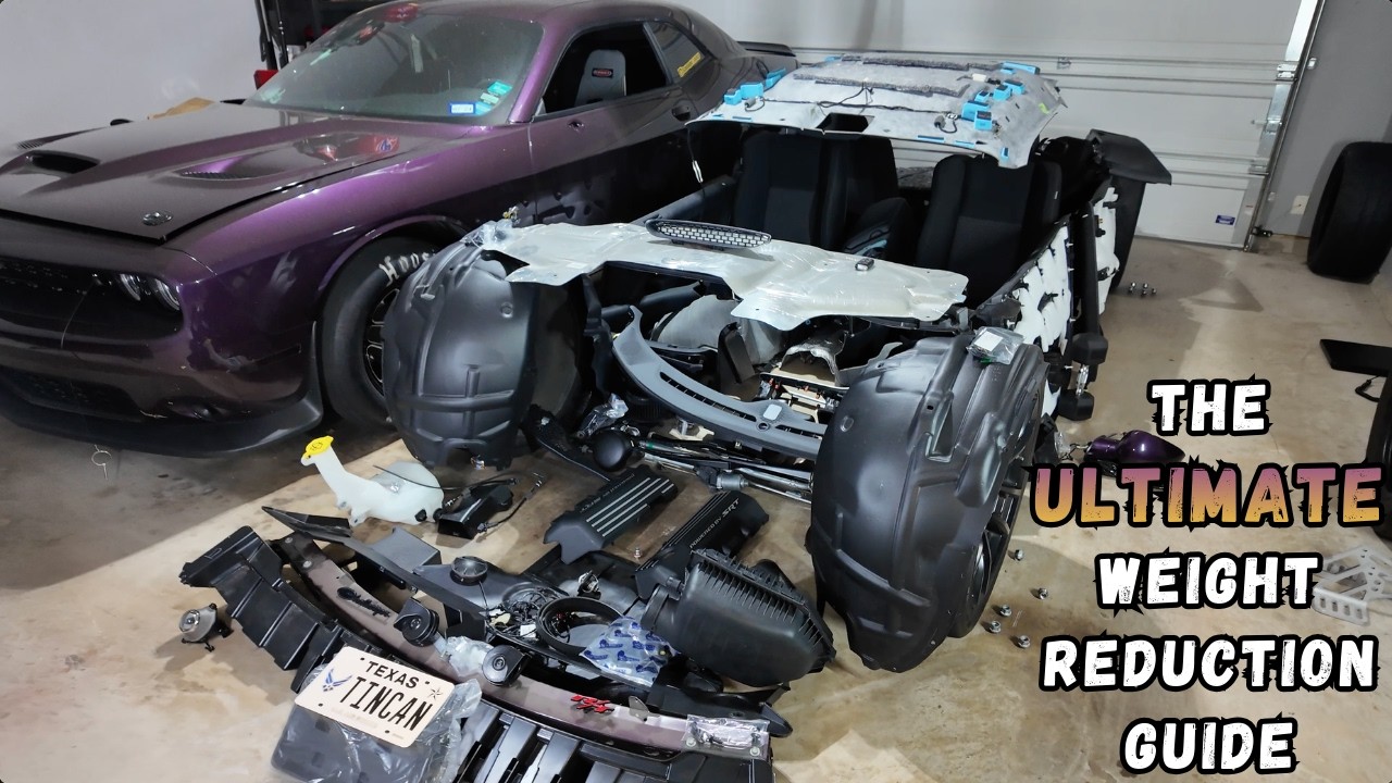 Полное руководство по снижению веса Dodge Challenger