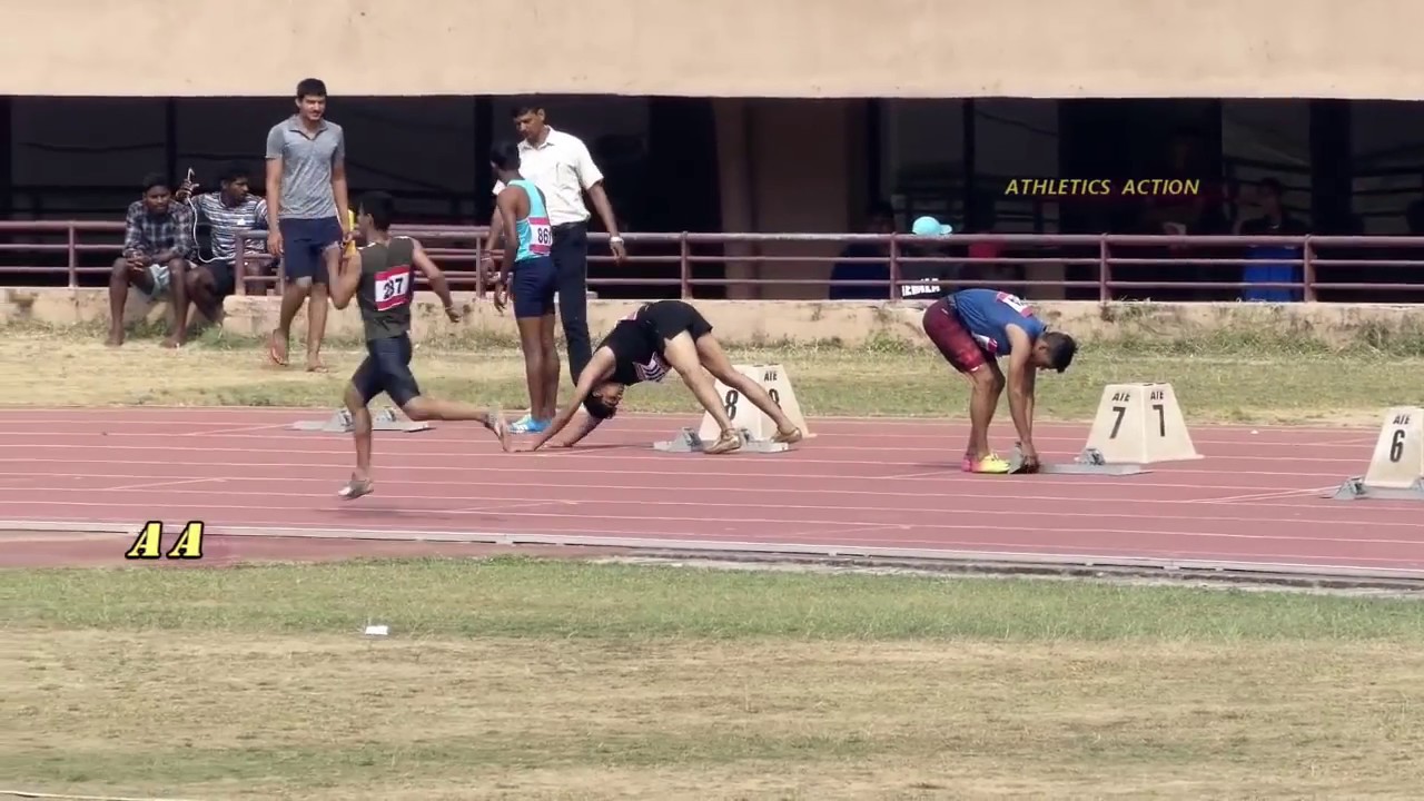 200m Boys16 200 m Final - 34th National Junior Athletics Ranchi 2018