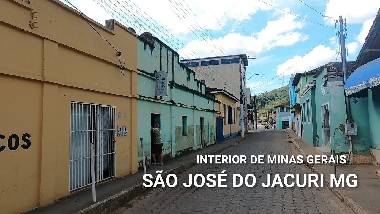 INTERIOR DE MINAS GERAIS | SÃO JOSÉ DO JACURI MG, PASSEIO PELA À CIDADE SÃO JOSÉ DO JACURI MG (MOTO)