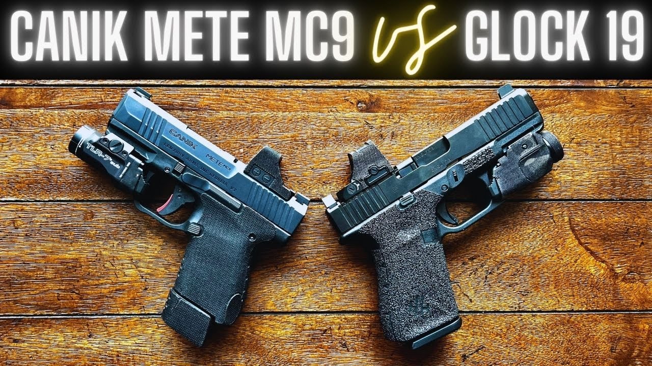 Canik Mete MC9 против Glock 19 MOS | Характеристики/Сравнения #canik #glock