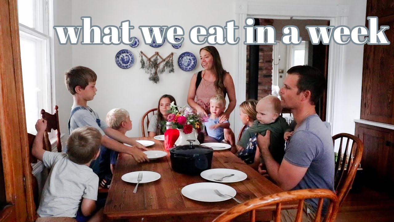 Cooking for my large family