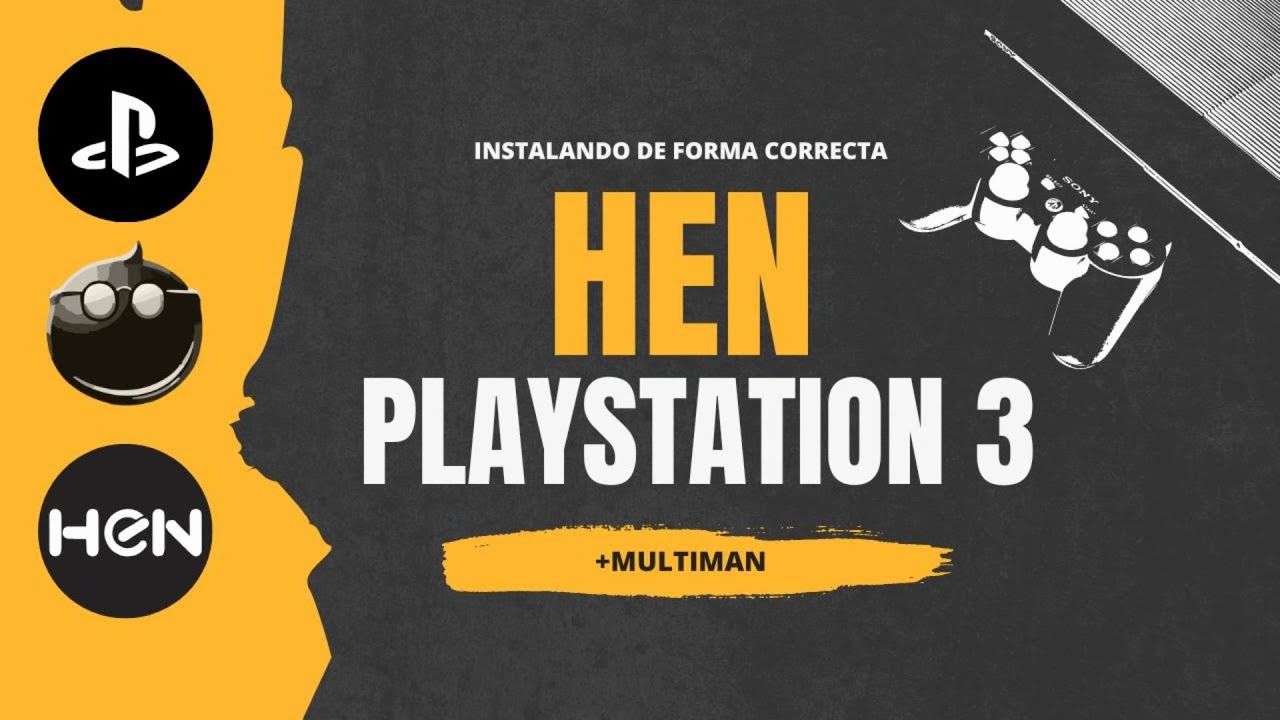 Instalar  de forma correcta HEN y MULTIMAN en PS3 4.92