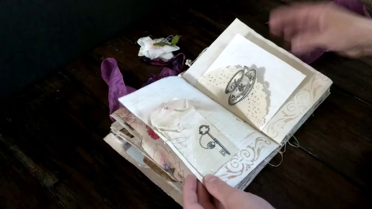 Vintage handmade book
