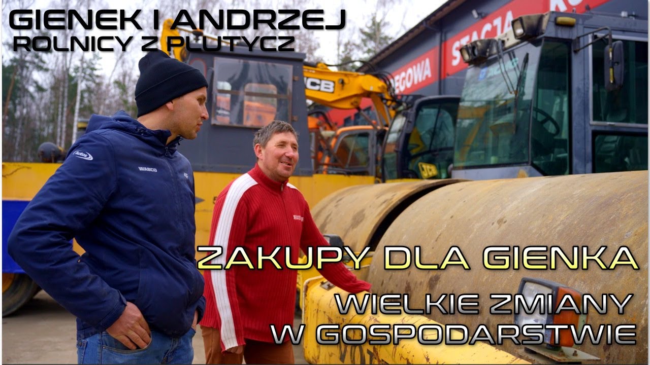 Andrzej i Jarek robią zakupy dla Gienka Szykują się wielkie zmiany w Plutyczach Rolnicy z Podlasia