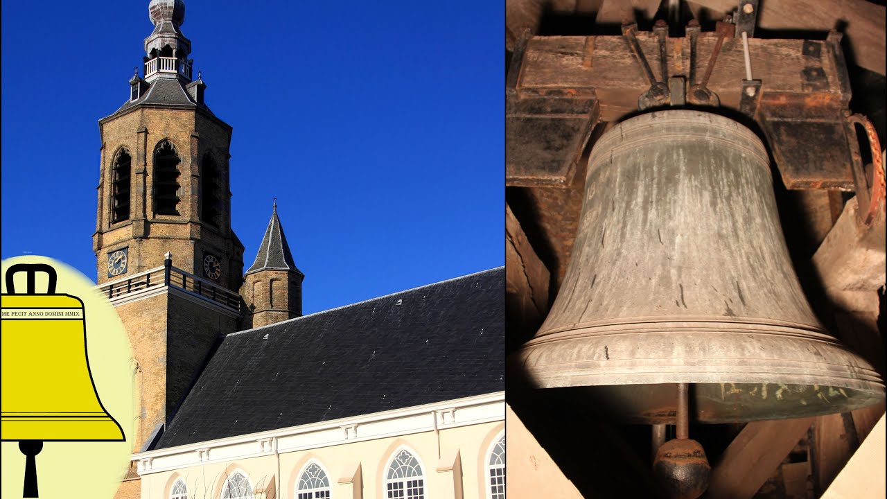 Dronrijp Friesland: Klokken van de Hervormde Salviuskerk (v.m. Plenum)
