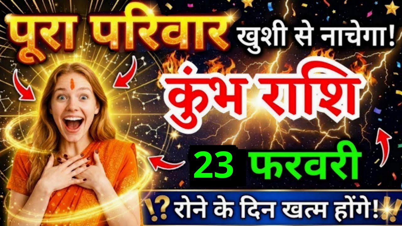 16 फरवरी, कुंभ राशि वालों पूरा परिवार खुशी से नाचेगा, Kumbh Rashi, आज का राशिफल
