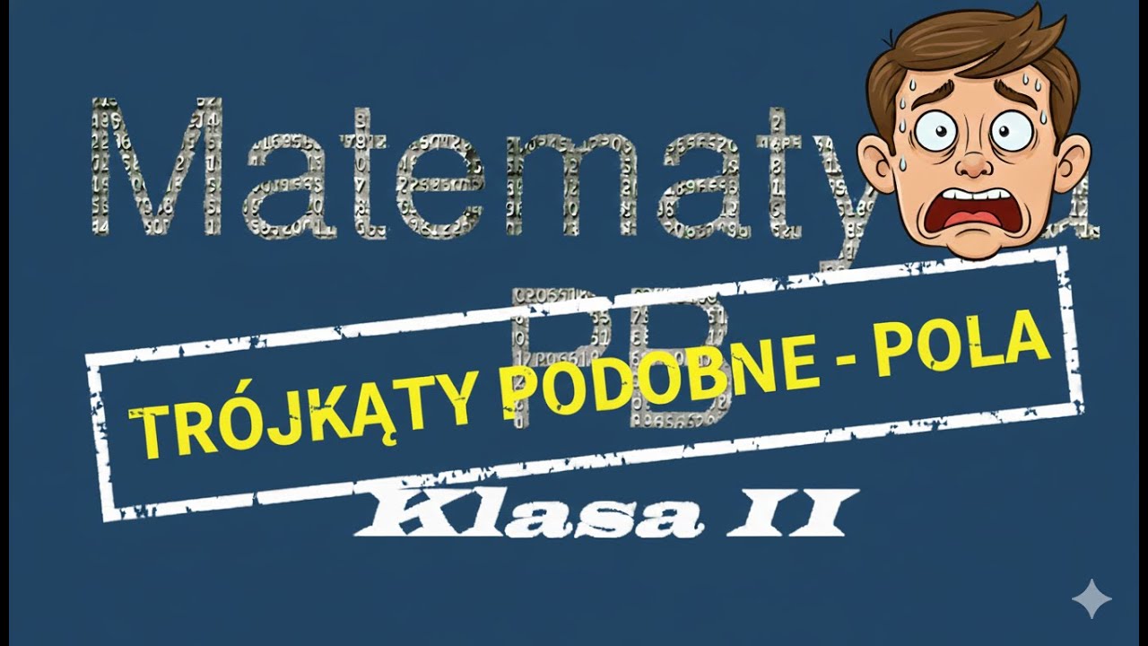 Pola trójkątów podobnych – Jak rozwiązać trudne zadanie z geometrii?