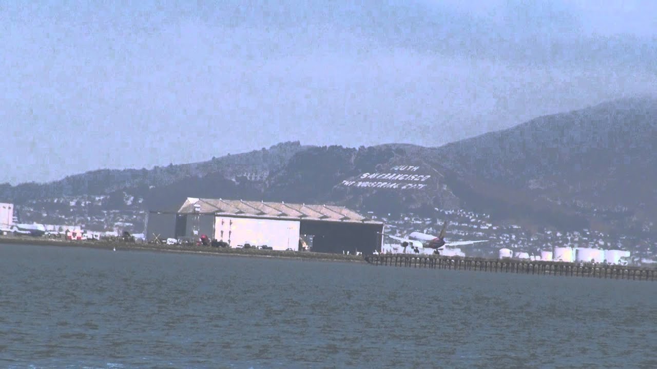 Asiana Airlines Flight 214 B777-200LR Landing @SFO Airport