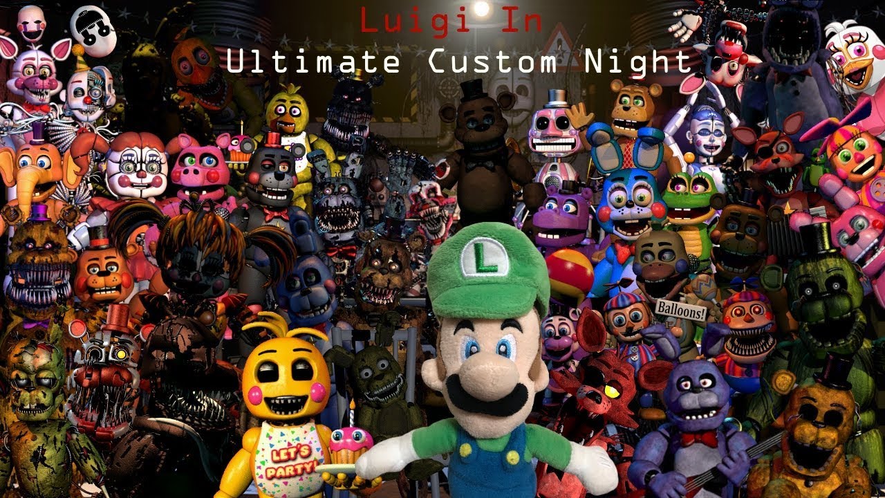 Luigi In Ultimate Custom Night