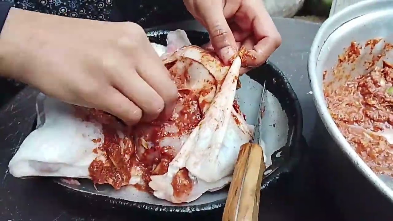 الله كريم🤲غداء يوم الجمعة❤️ عملت أكلة آخر مرة اكلناها من 10شهور 🍗🍗
