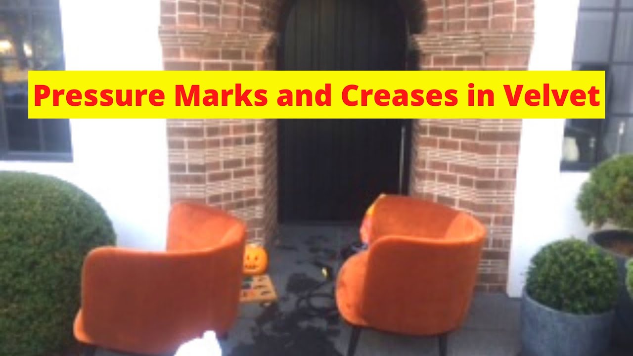 How To Remove Pressure Marks and Creases From Velvet