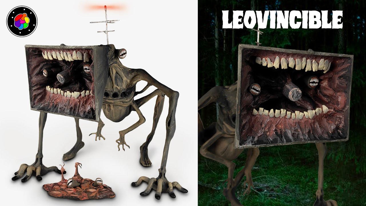 Cómo Hacer al MEGAHORN (El Destructor de Siren Head) de Trevor Henderson y Leovincible | PlastiVerse
