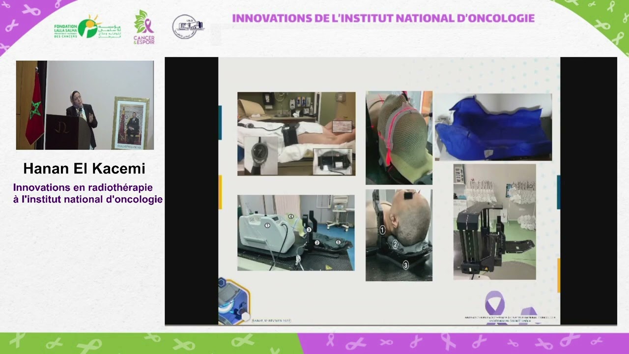 La radiothérapie stéréotaxique à l'institut national d'oncologie. Pr Hanane ElKacemi