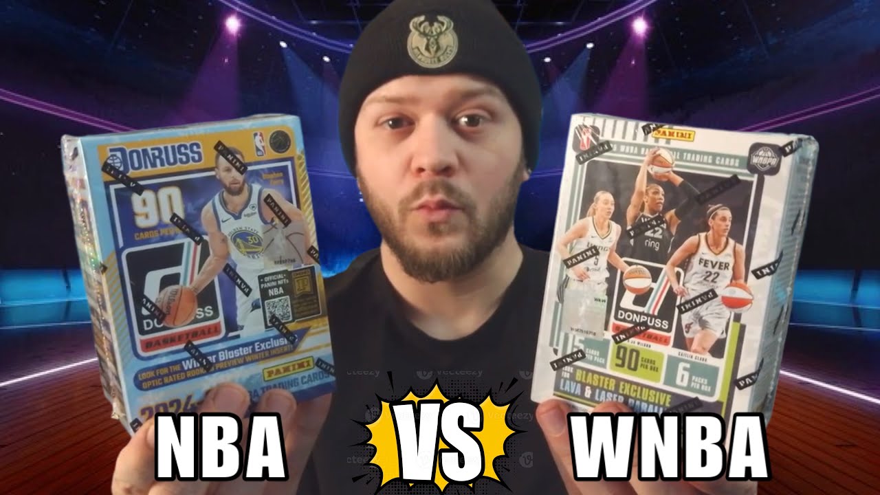 Panini Donruss NBA Winter VS. Panini Donruss WNBA Blaster Box Battle