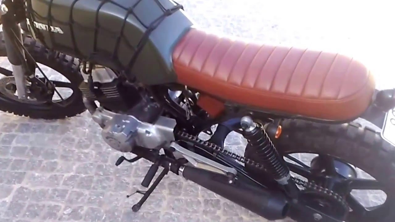 Honda cb 250 scrambler cafe racer