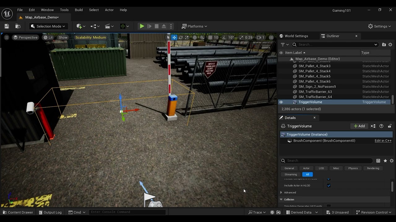 How to Travel to the Next Level with a Trigger Box Unreal Engine 5