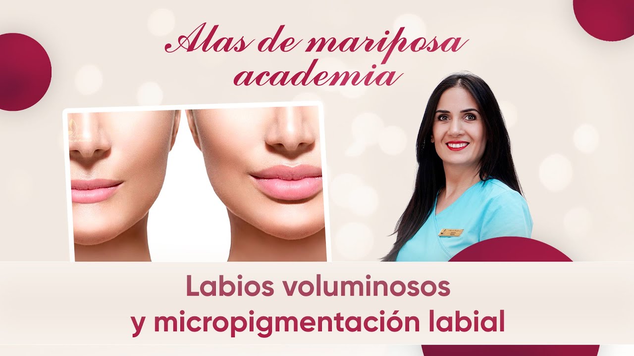 Labios voluminosos y micropigmentación de labios. Paso por paso. /Alas de Mariposa/