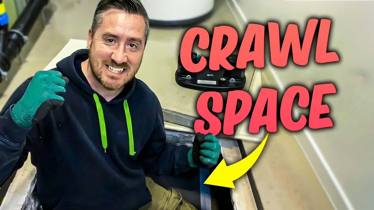 Renovation Update: Plumbing, Drywall, and Crawl Space Access—Bathroom Makeover Ep 27
