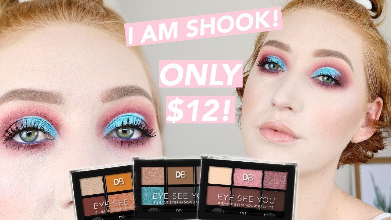 TESTING DB COSMETICS EYESHADOW!? I See You Palettes Review & Tutorial