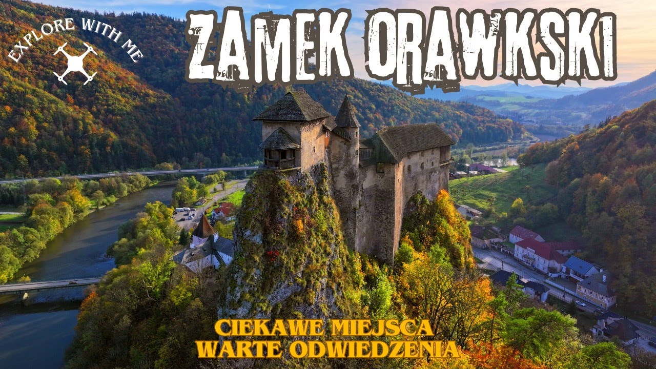 Zamek Orawski Słowacja 4K (Oravský hrad)