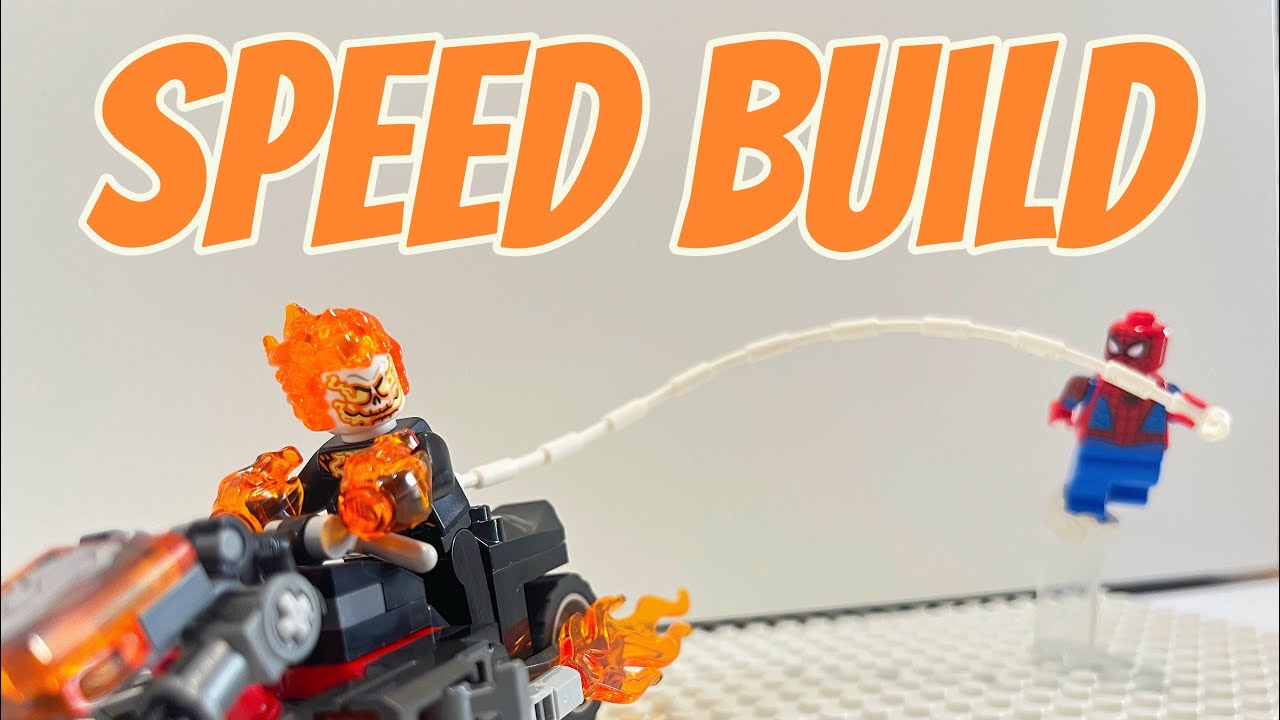 Spider man VS. Ghost rider/ 76335/Speed build