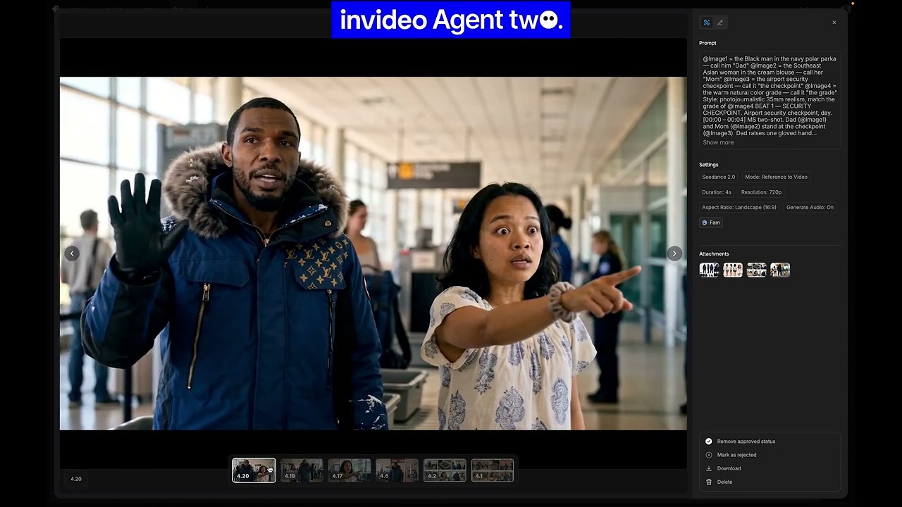 Invideo Agent  Two is marvelous 