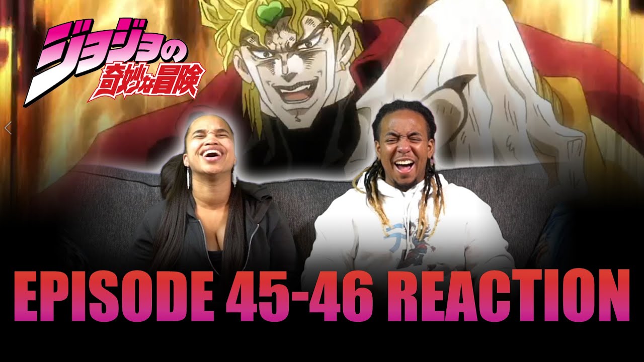 ZA WARUDO! | JJBA Stardust Crusaders Ep 45-46 Reaction