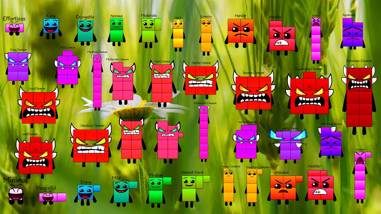 Looking For Difficulty blocks Band Quarters (0.25-10) Remix-2 [So Hot] | Demon Family