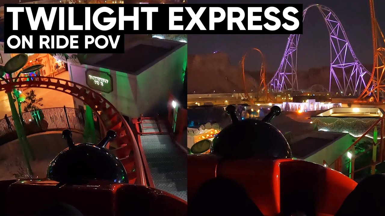 Twilight Express - On Ride POV - Six Flags Qiddiya City
