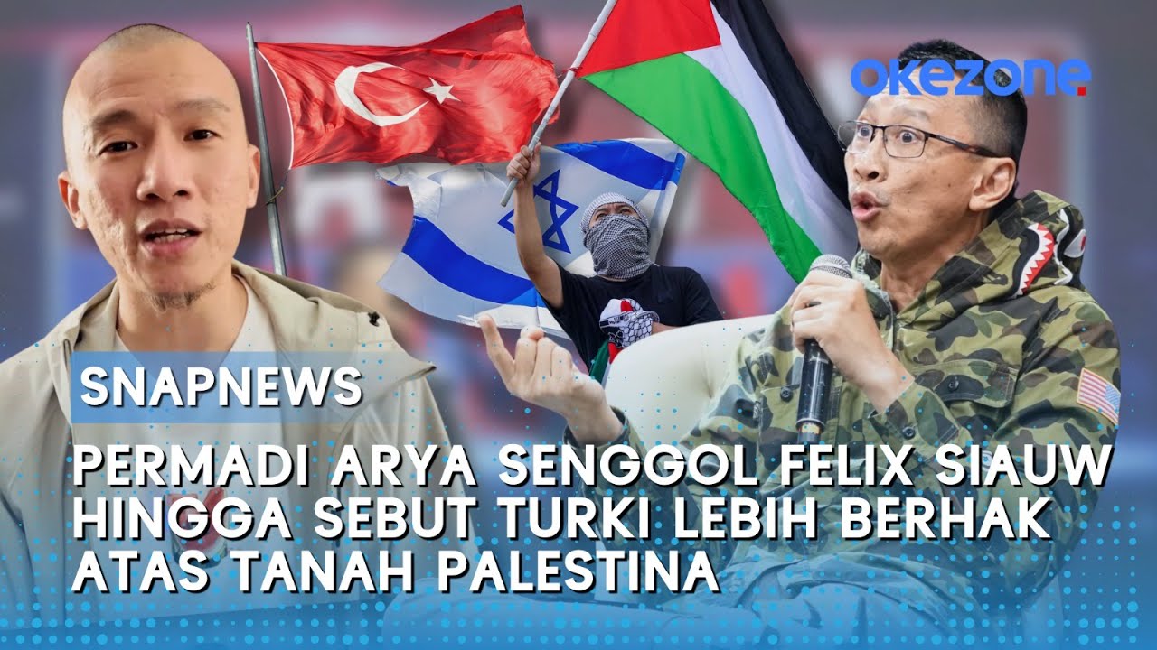 Permadi Arya Senggol Felix Siauw Hingga Sebut Turki Lebih Berhak Atas Palestina | Rakyat Bersuara