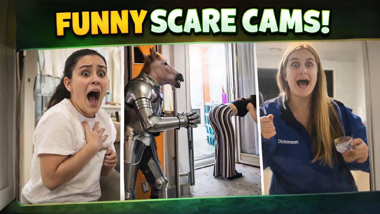Best Scare Cam Pranks 4K #26, Jump Scare 😈 Funny Videos 🤣 Scary Prank