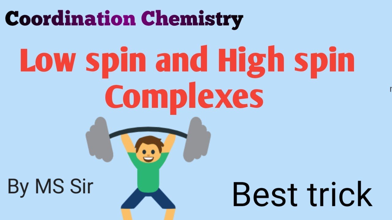Low spin and high spin complexes