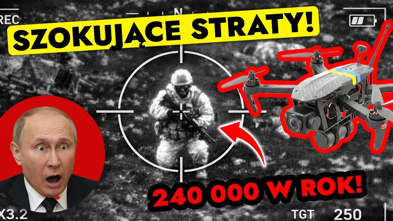 PORAŻAJĄCA skala strat na ukraińskim froncie!
