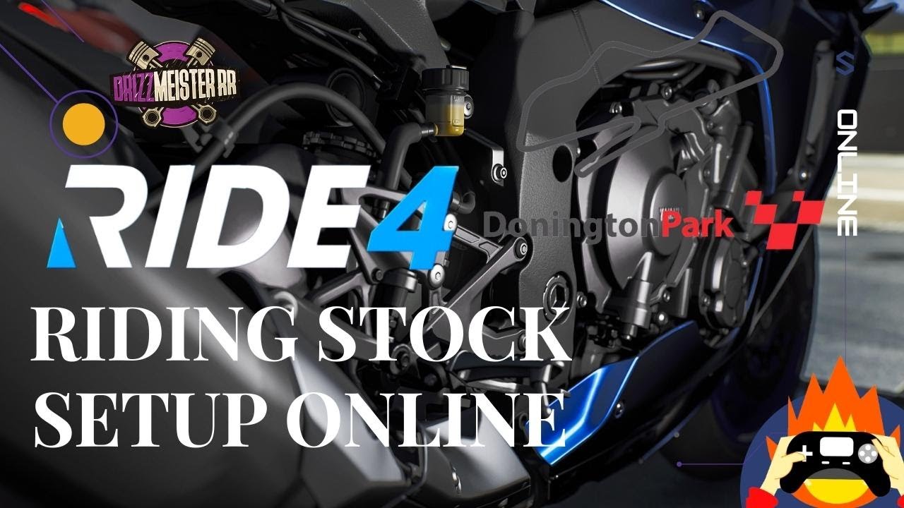 Ride 4 Online Donington Park Riding Stock Setup | #Ride4online