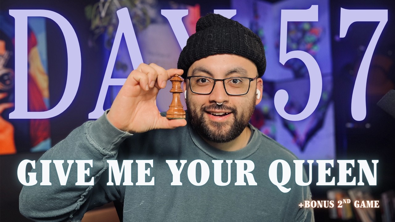 GIVE ME YOUR QUEEN | Why chess opening prep works | Brilliants and Blunders