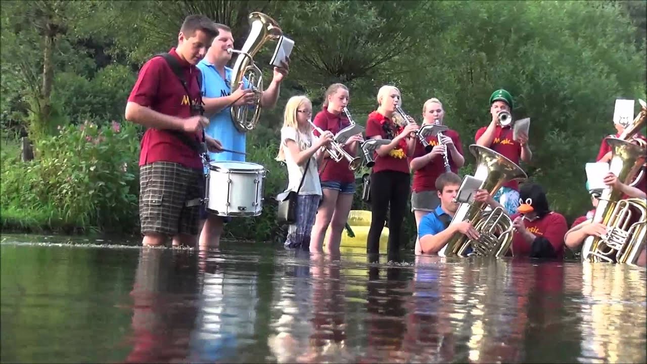 Cold Water Challenge 2014 Musikverein Giershagen